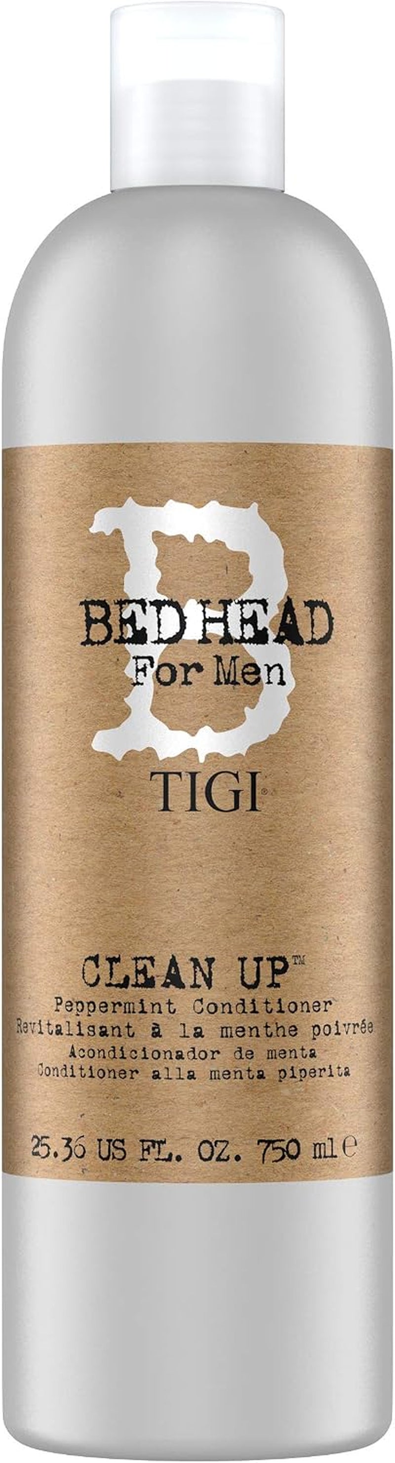Bed Head for Men by  Clean up Shampoing & Après-Shampoing, 2X 750Ml