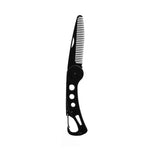 Peigne à moustache pliable