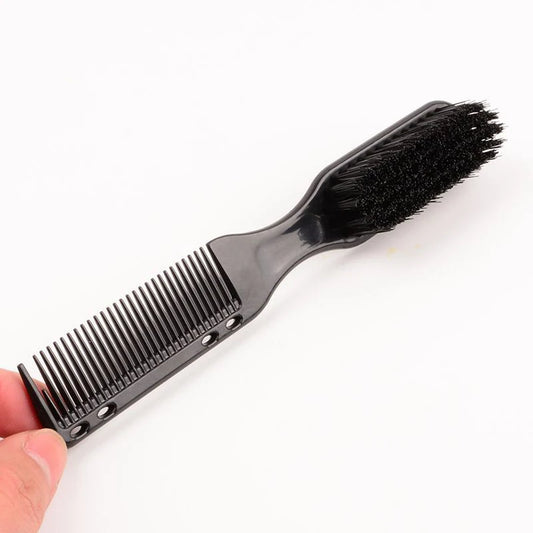 Brosse Peigne Double Face Pour Barbe (Barbier)