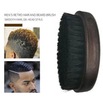 Brosse cheveux et barbe en poils de sanglier