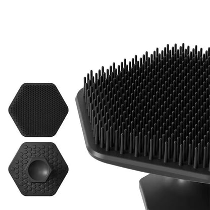 BEECHIP Alwafore Facial Cleaning Brush Scrubber Silicone Miniature Face Deep Clean Shave Massage Face Scrub Brush Face Cleaner