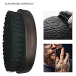 Brosse cheveux et barbe en poils de sanglier