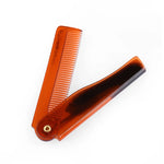 Peigne à moustache pliable