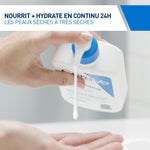 Routine hydratante — gel moussant et lait CeraVe