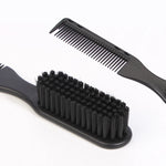 Brosse-peigne double face pour barbe