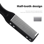 Brosse-peigne double face pour barbe