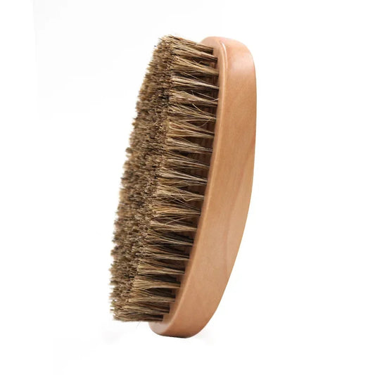 Brosse À Cheveux/Barbe En Fourrure De Sanglier