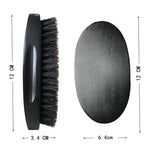 Brosse cheveux et barbe en poils de sanglier